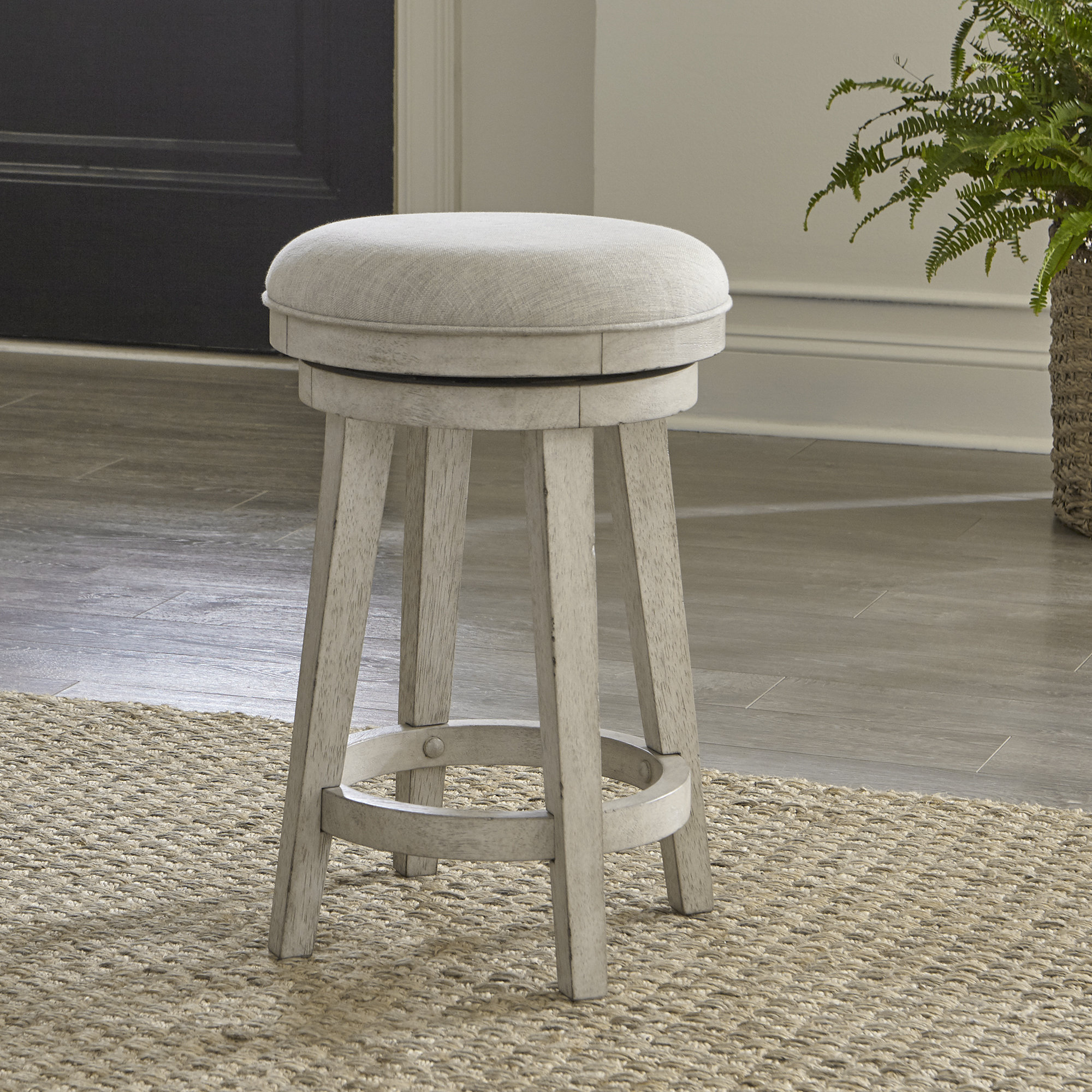 Gracie Oaks Romeir Solid Wood Accent Stool Wayfair